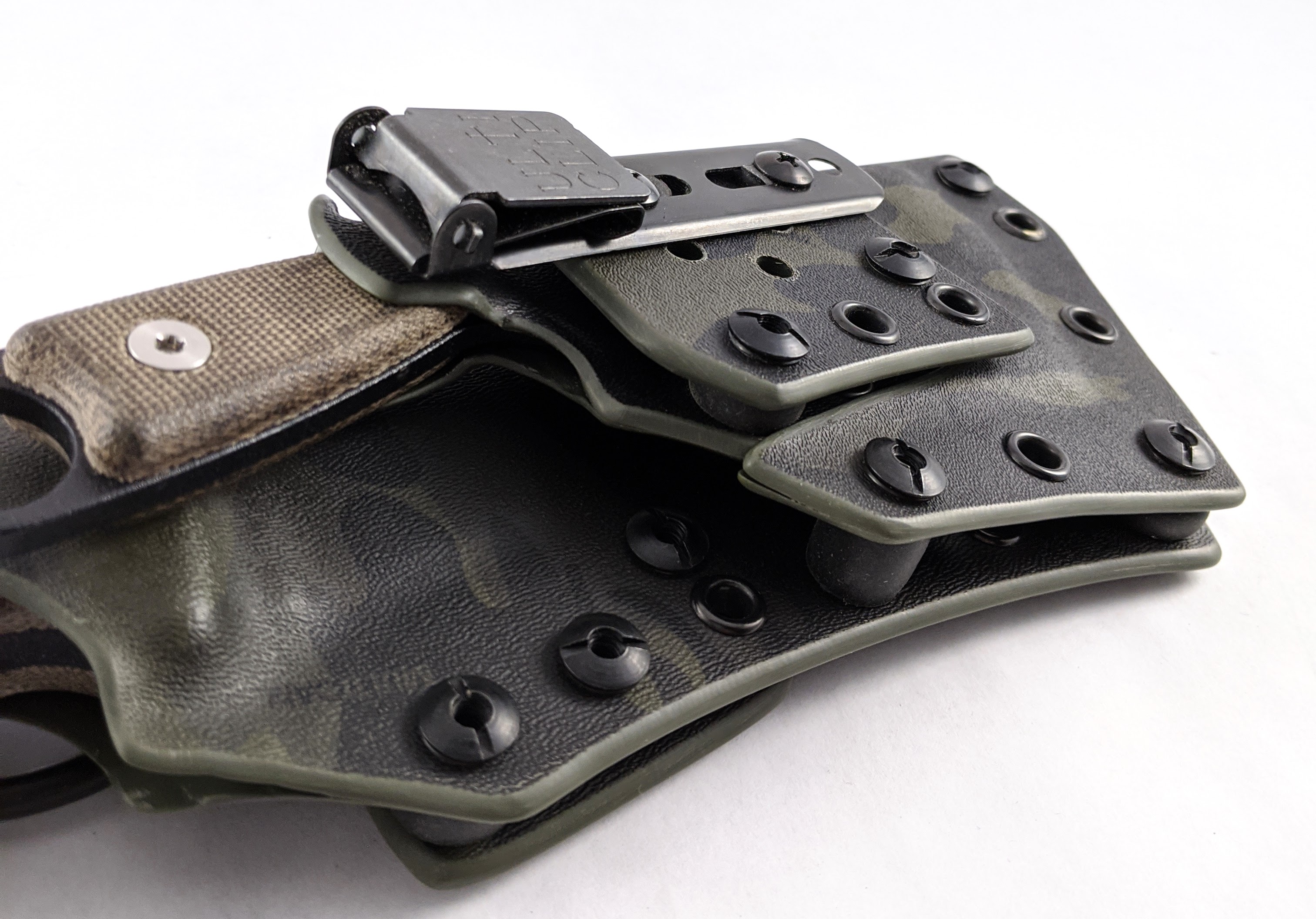 Kydex Knife Sheaths up to 11in Blade Length – CrankyTexan's Holsters & MFG.